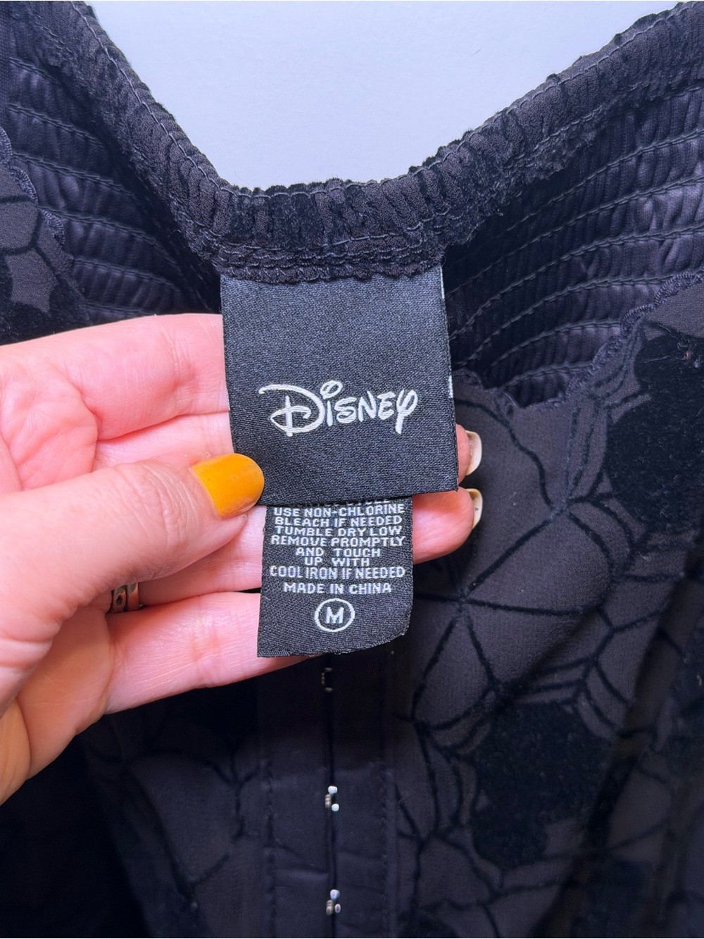 NWOT BoxLunch Disney Mickey Mouse Spiderweb Ladies Dress - Picture 7 of 10